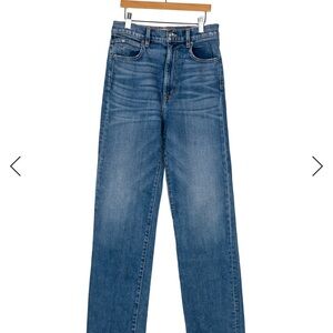 SLVRLAKE Blue Straight Leg Jeans